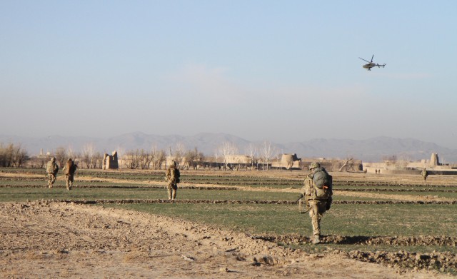 ANSF, Rakkasans combat insurgency in rural Paktya