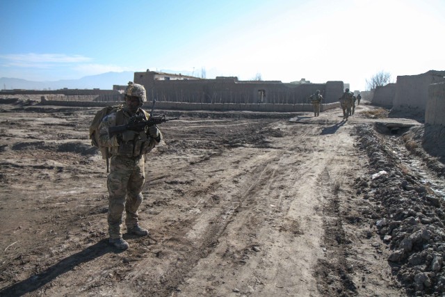 ANSF, Rakkasans combat insurgency in rural Paktya