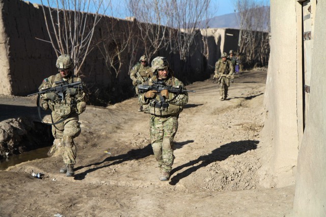 ANSF, Rakkasans combat insurgency in rural Paktya