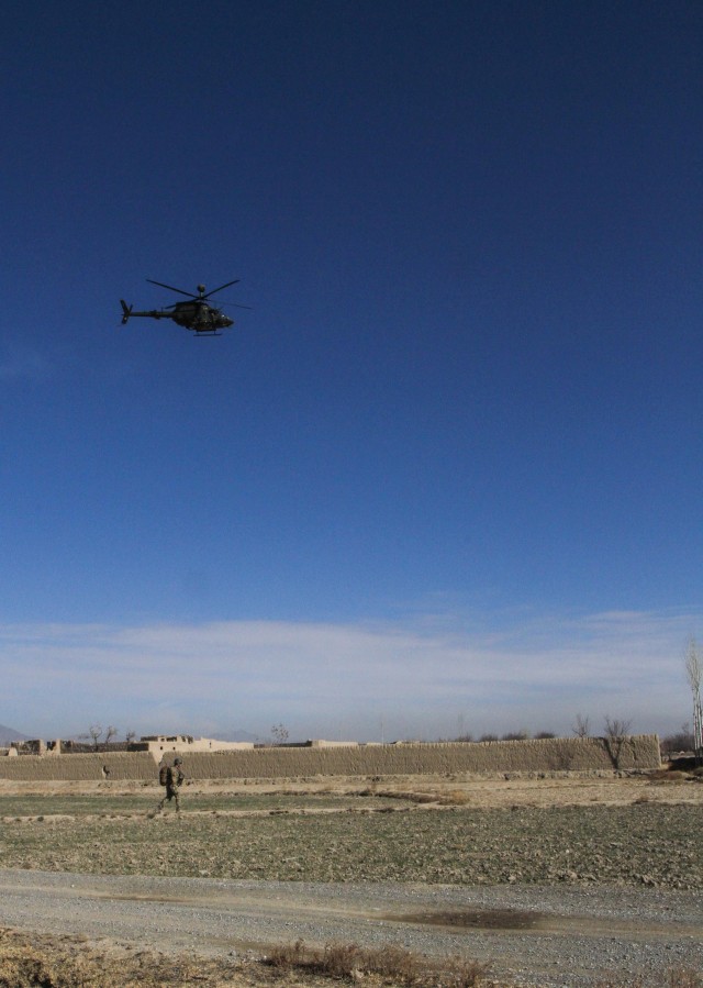 ANSF, Rakkasans combat insurgency in rural Paktya