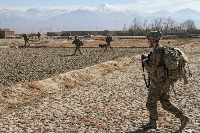 ANSF, Rakkasans combat insurgency in rural Paktya