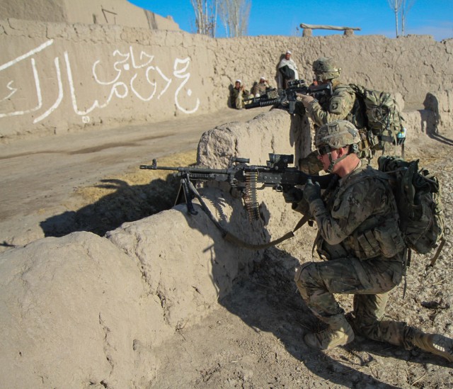 ANSF, Rakkasans combat insurgency in rural Paktya