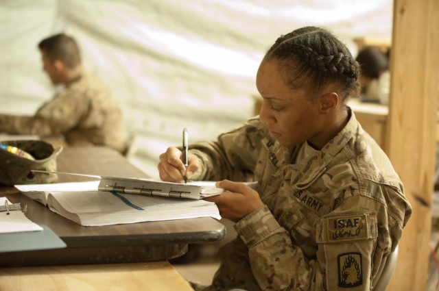 Deployment does not stop education