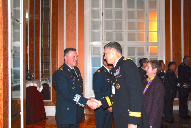 U.S. Army South CG arrives at Conference of American Armies