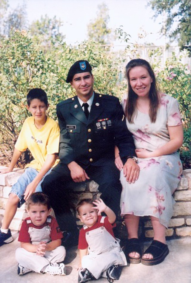 A young Harris Family