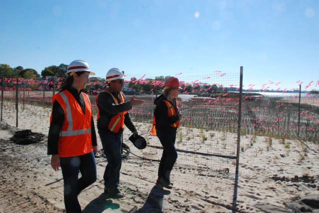 Soundview Park Ecosystem Restoration Project, Bronx, New York.