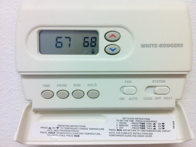 Taking time off work? Turn down heating during holidays