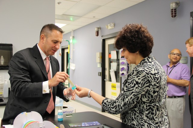 Decontamination gel is one of several projects to advance with the help of section 219 funding.