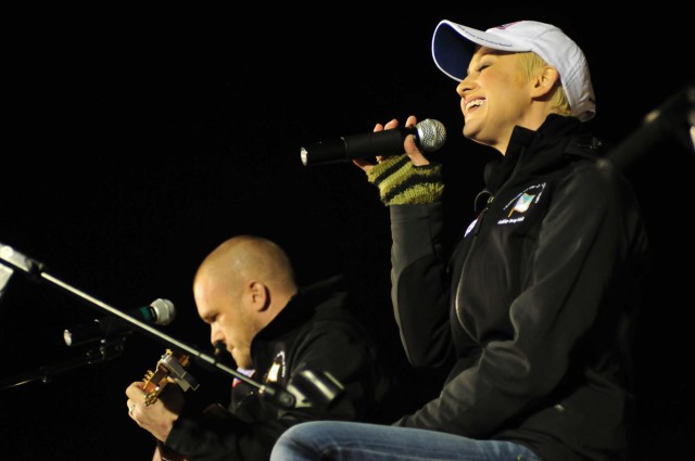 USO brings holiday cheer, laughter to KAF