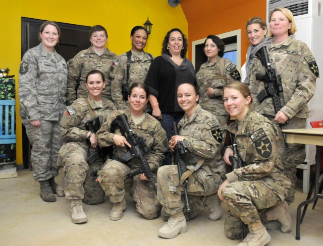 USO brings holiday cheer, laughter to KAF