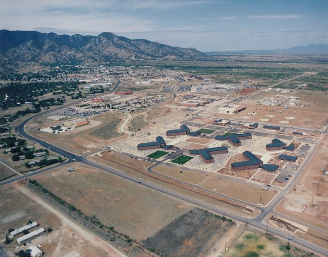 Aerial photo of the Soldier Complex 