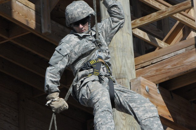 Division West officers train for Best Ranger competition
