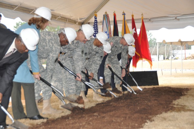 Groundbreaking ceremony for new facility