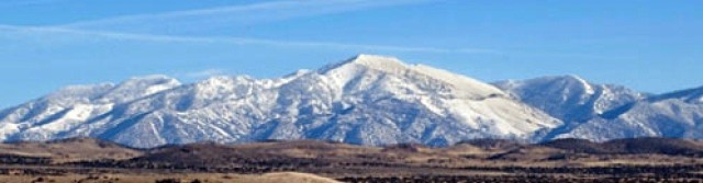 Mountain view at Dugway Proving Ground
