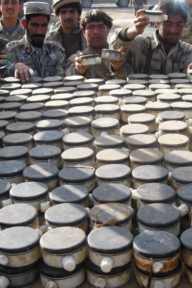 ABP seizes more than 360 anti-personnel mines