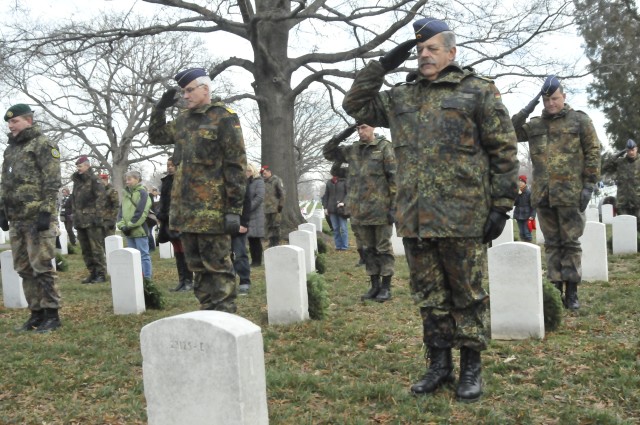 German Brigade pays tribute to American brothers-in-arms