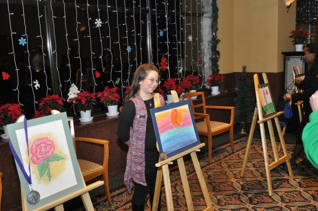 Boys and Girls showcase their talent at art exhibition