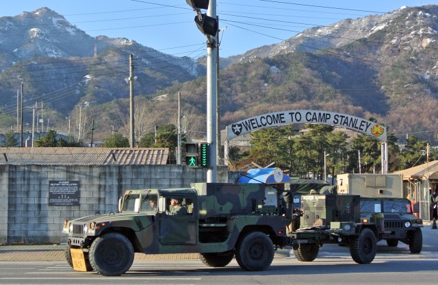 304th ESB rolls to Camp Humphreys 