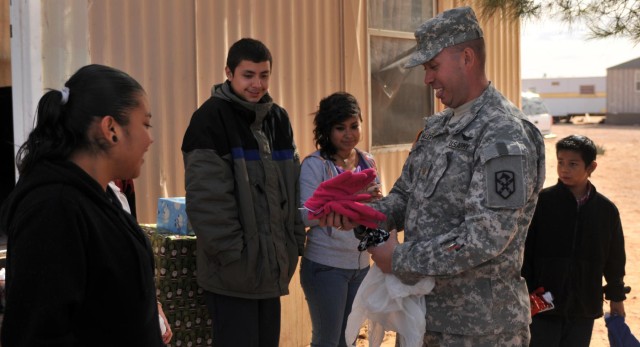 Giving gloves