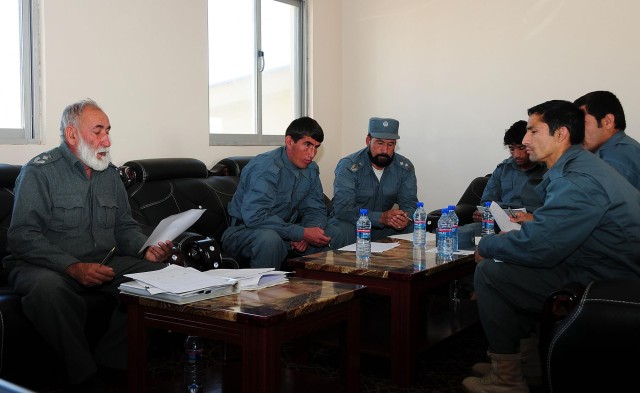Afghan police enhance district-level logistics in Uruzgan
