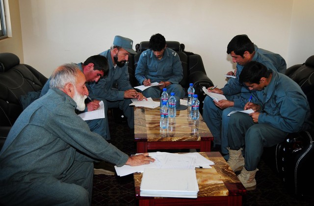 Afghan police enhance district-level logistics in Uruzgan