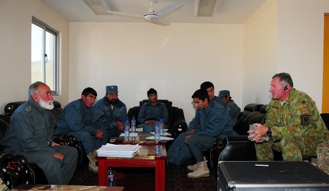 Afghan police enhance district-level logistics in Uruzgan