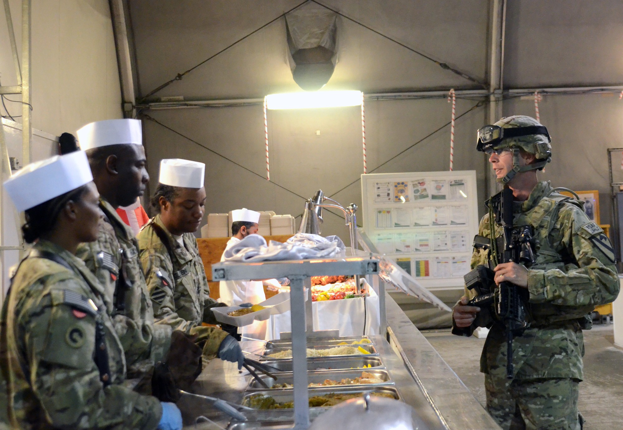 Christmas dinner at Bagram Airfield Article The United States Army