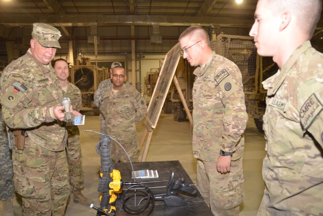 401st AFSB briefs incoming JSC-A commander in Afghanistan | Article ...