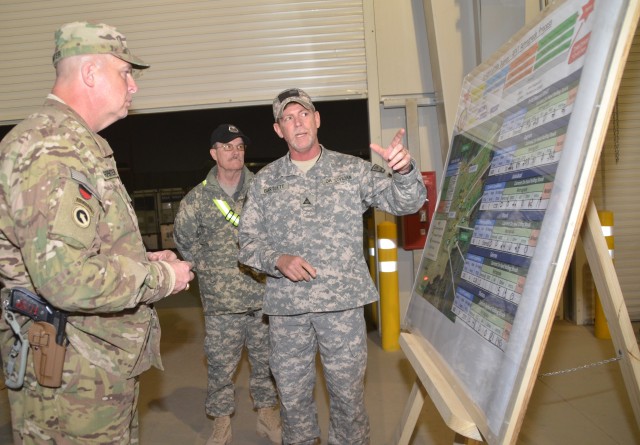 401st AFSB briefs incoming JSC-A commander