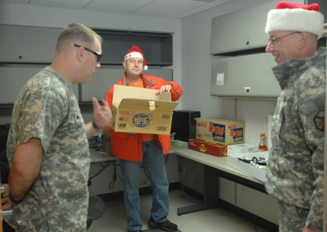 First responders receive care, holiday cheer