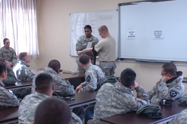 210th Fires Brigade trains Soldiers on combat lifesaving