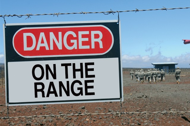 Danger on the range
