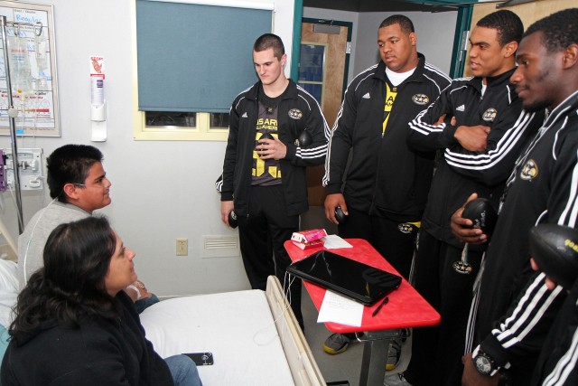 All-American Athletes Inspire Children