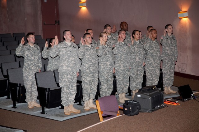 U.S. Army Health Clinic-Schofield Barracks inducts 15 NCOs