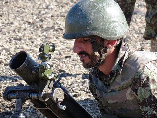 ANA demonstrate excellence, graduate mortar training