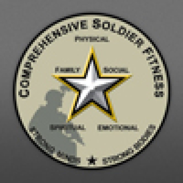 Comprehensive Soldier Fitness spotlight logo