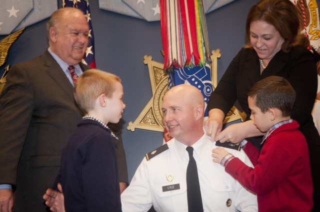 Army Under Secretary promotes former Military Assistant