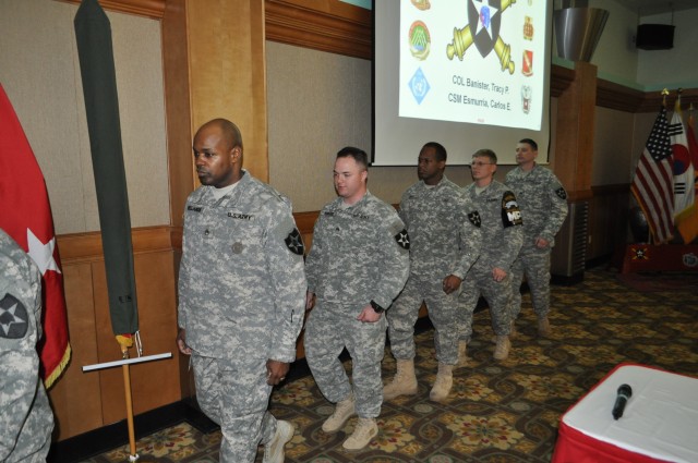 2nd Infantry Division Commander recognizes 210th Fires Brigade Soldiers