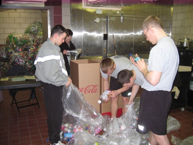Cadets renew recycling efforts