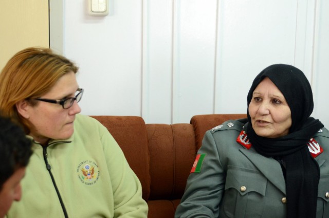 New female recruits join Afghan police force