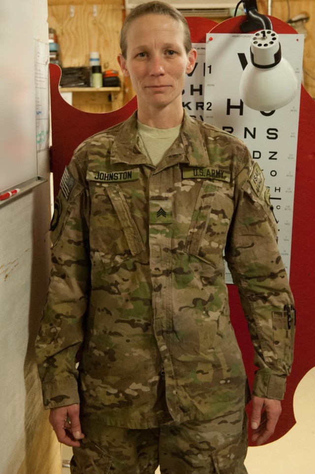 Why we serve: U.S. Army Sgt. Lydia Johnston