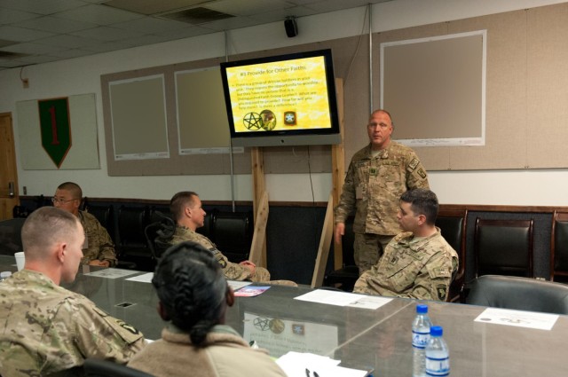 Chaplains strengthen roles, responsibilities at conference