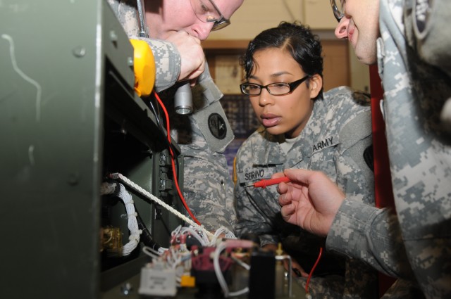 Powering up the students at Regional Training Site-Maintenance Fort Indiantown Gap