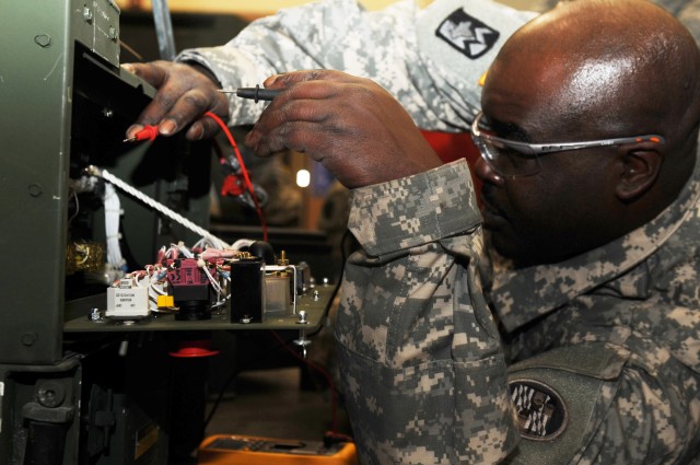 Powering up the students at Regional Training Site-Maintenance Fort Indiantown Gap