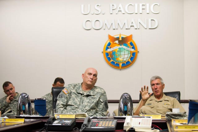 Meeting with PACOM Commander