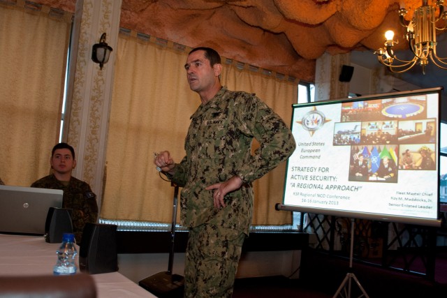 U.S. Army Europe, European Command lead first Balkans senior NCO conference