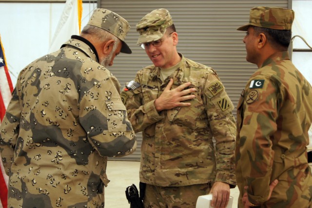 Joint Border Coordination Center responsibility transfers from 27th IBCT to 208th Army Liaison Team