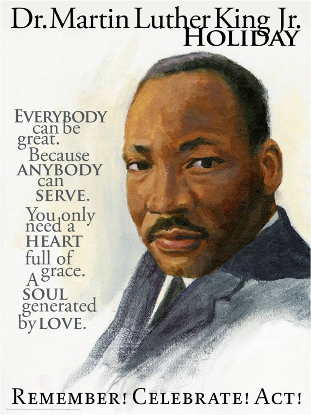 Commander's Martin Luther King Day Message Article The United