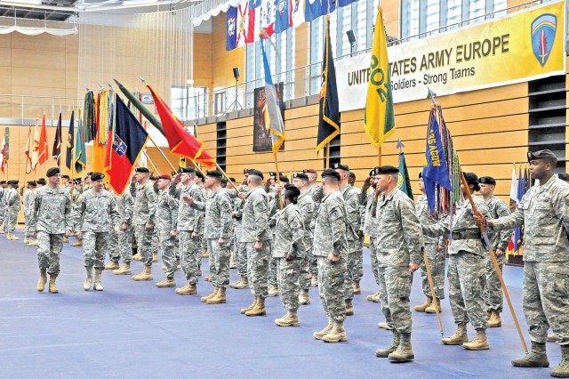 Wiesbaden ceremony welcomes Lt. Gen. Campbell to USAREUR command