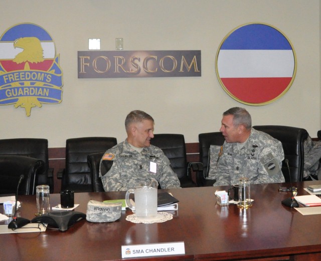 Sergeant Major of the Army Board of Directors meeting